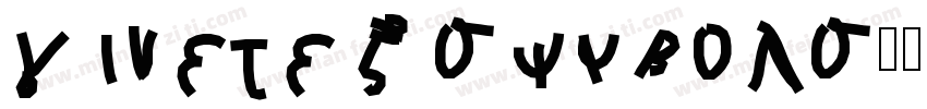 ginetex symbols字体转换